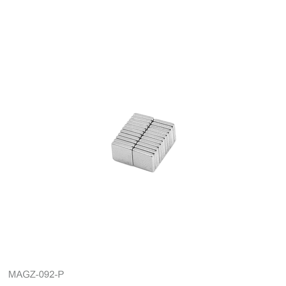 Supermagnet kub 5x5x1 mm.