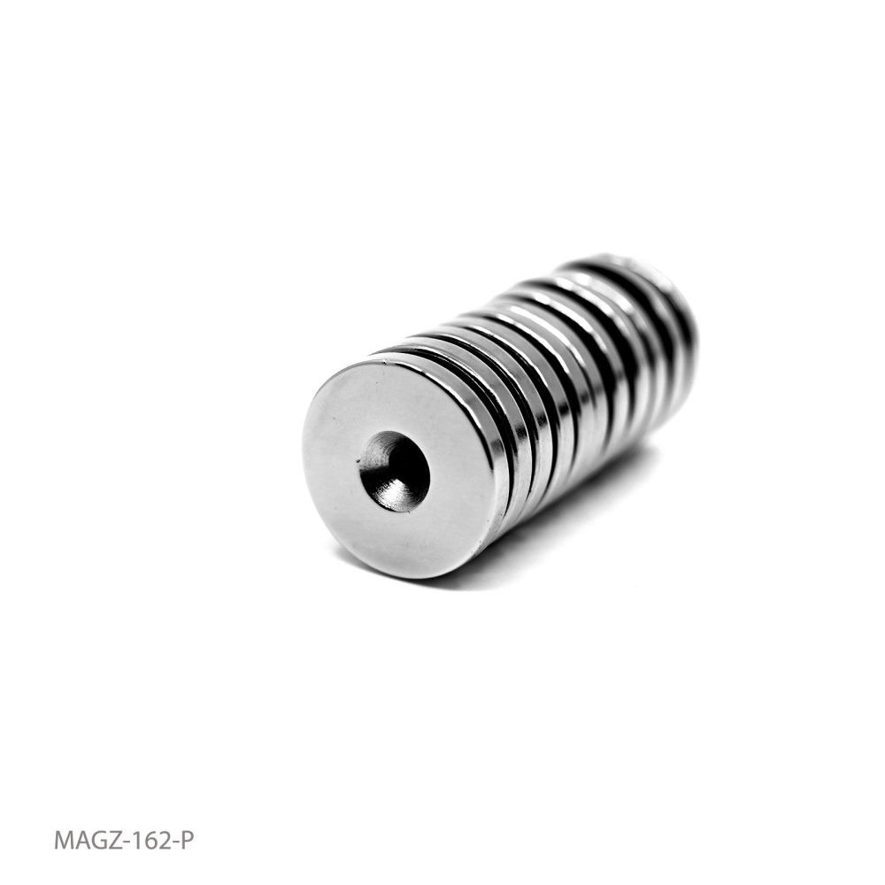 Countersunk Supermagnet, Ring 27x4 mm
