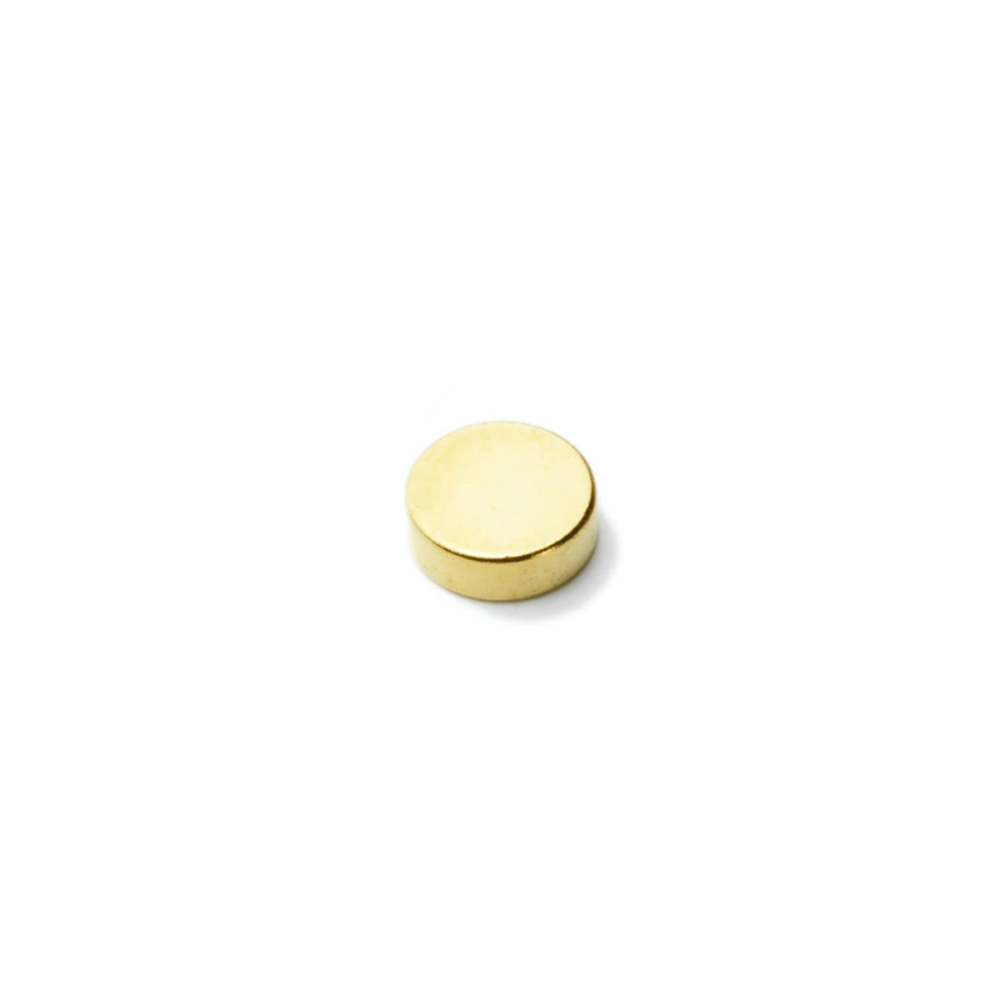 Supermagnet 10x3 mm, Guld