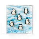 PENGUINS Pingviner 6 st - kylskåpsmagneter