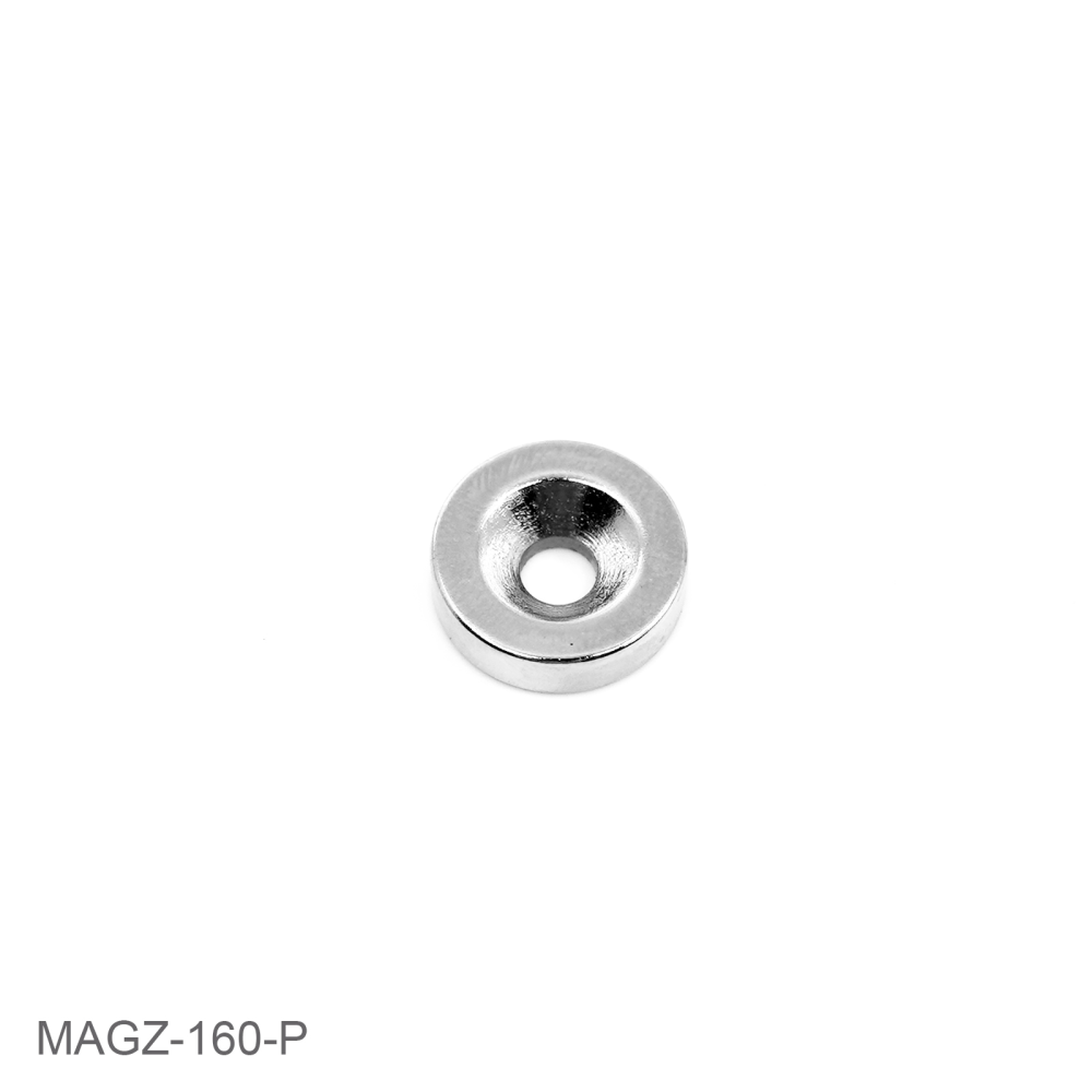 Countersunk Supermagnet, Ring 15x4 mm