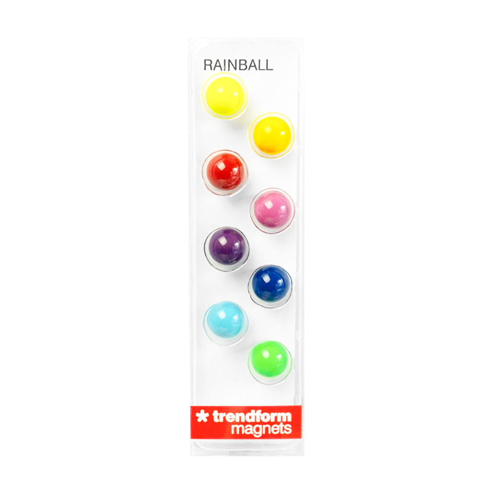 RAINBALL bollmagneter, 8-pack